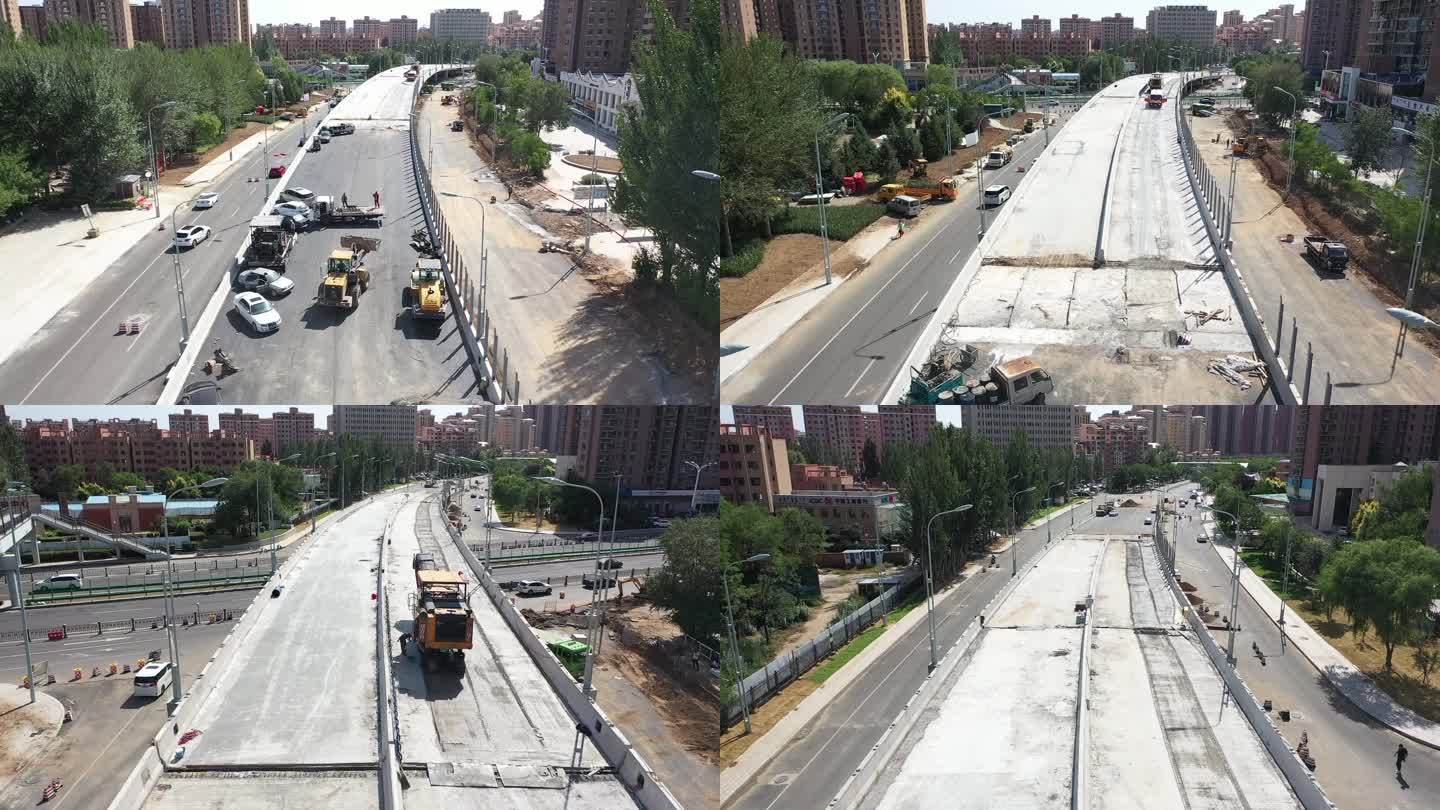 呼和浩特市政工程腾飞路工程航道路施工