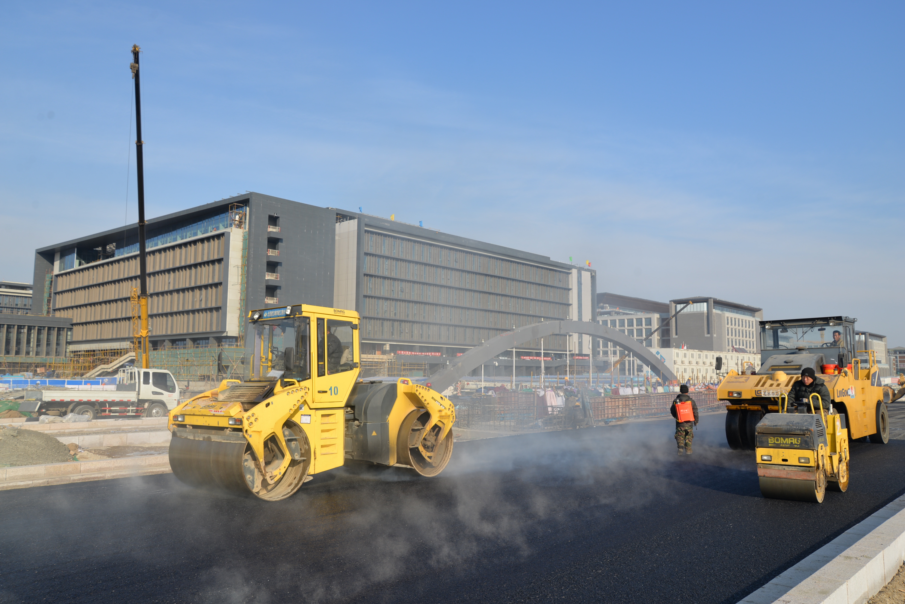 内环北路市政工程(一期)施工日报（2019年4月2日）