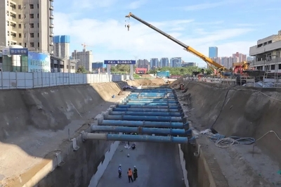 西咸新区 以市政路网为笔，绘就互联互通新画卷
