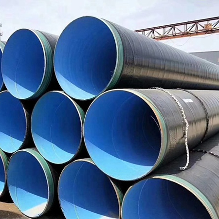 TPEP供水用防腐钢管 现代水利与市政供水的坚固脊梁